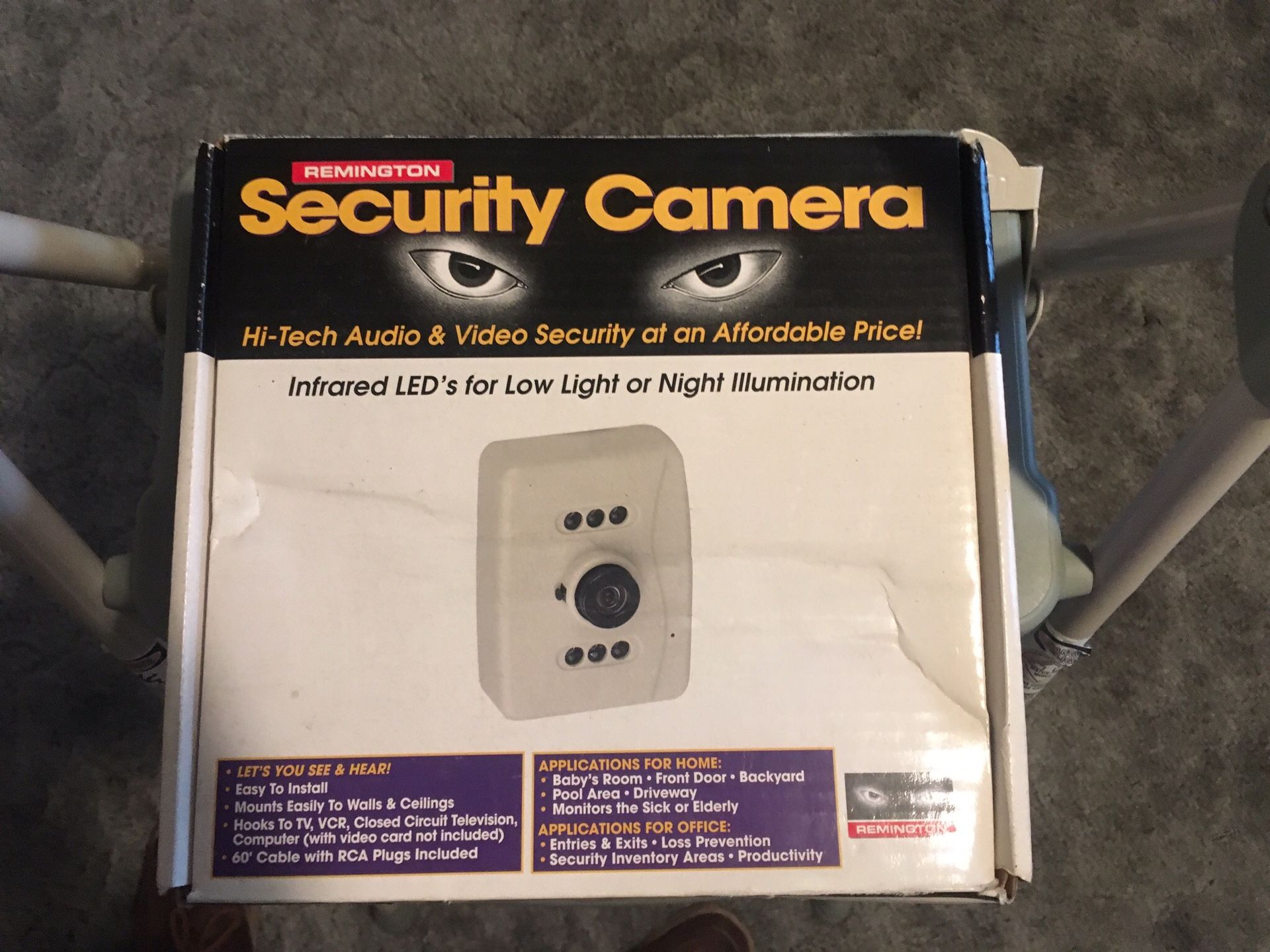 Remington Security Camera Model #00807