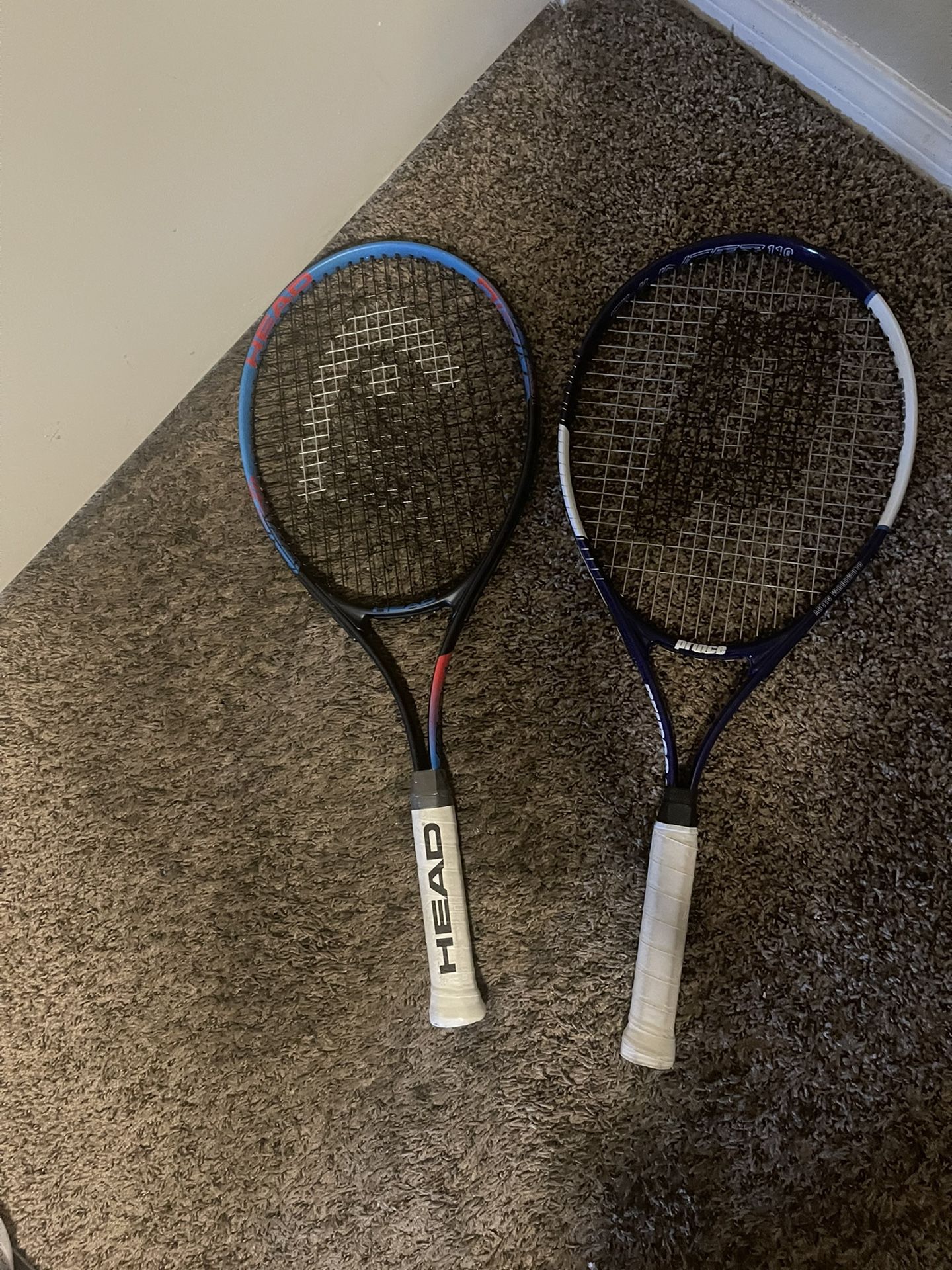 Two tennis rackets