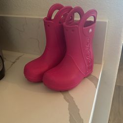 Kids Crocs Rain Boots 