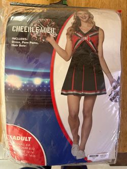 Cheerleader costume sz large