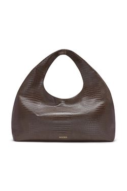 Woods by Jordan Brown Croco Croc-Embossed Shoulder Bag