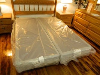 New Box Springs- New Mattresses- new bed frames