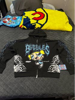Civil Regime X PowerPuffGirls Bubble Zip Up -Large
