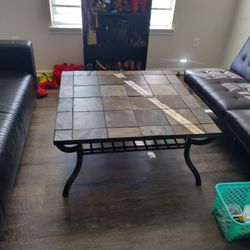 COFFEE TABLE AND END TABLES 