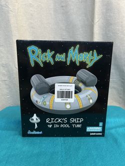 Rick And Morty Pool Inflatable - Rick’s Ship