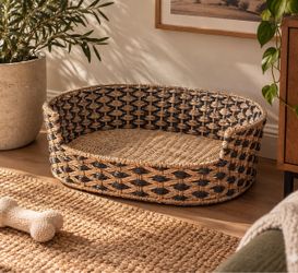 Large woven basket