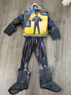 Black panther costume 3-4t
