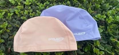 Swimmers, swim teams, water polo leagues, coaches, parents Swim Caps in 2 colors