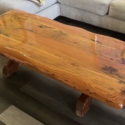 Solid Wood Coffee Table 