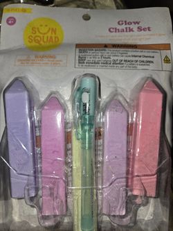 Brand new glow chalk set never used see pics