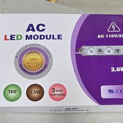 BRAND NEW In Box
AC LED MODULE COOL WHITE, LED WATERPROOF STORE LIGHTS, STORE WINDOW DISPLAY(100 peice)
