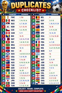 Panini fifa stickers