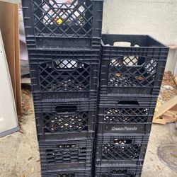 Plastic Milk Crates