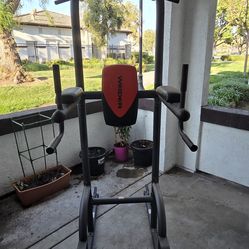 Pull up bar/ dip bar / leg raise