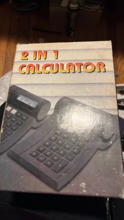 2 IN 1 Calculator