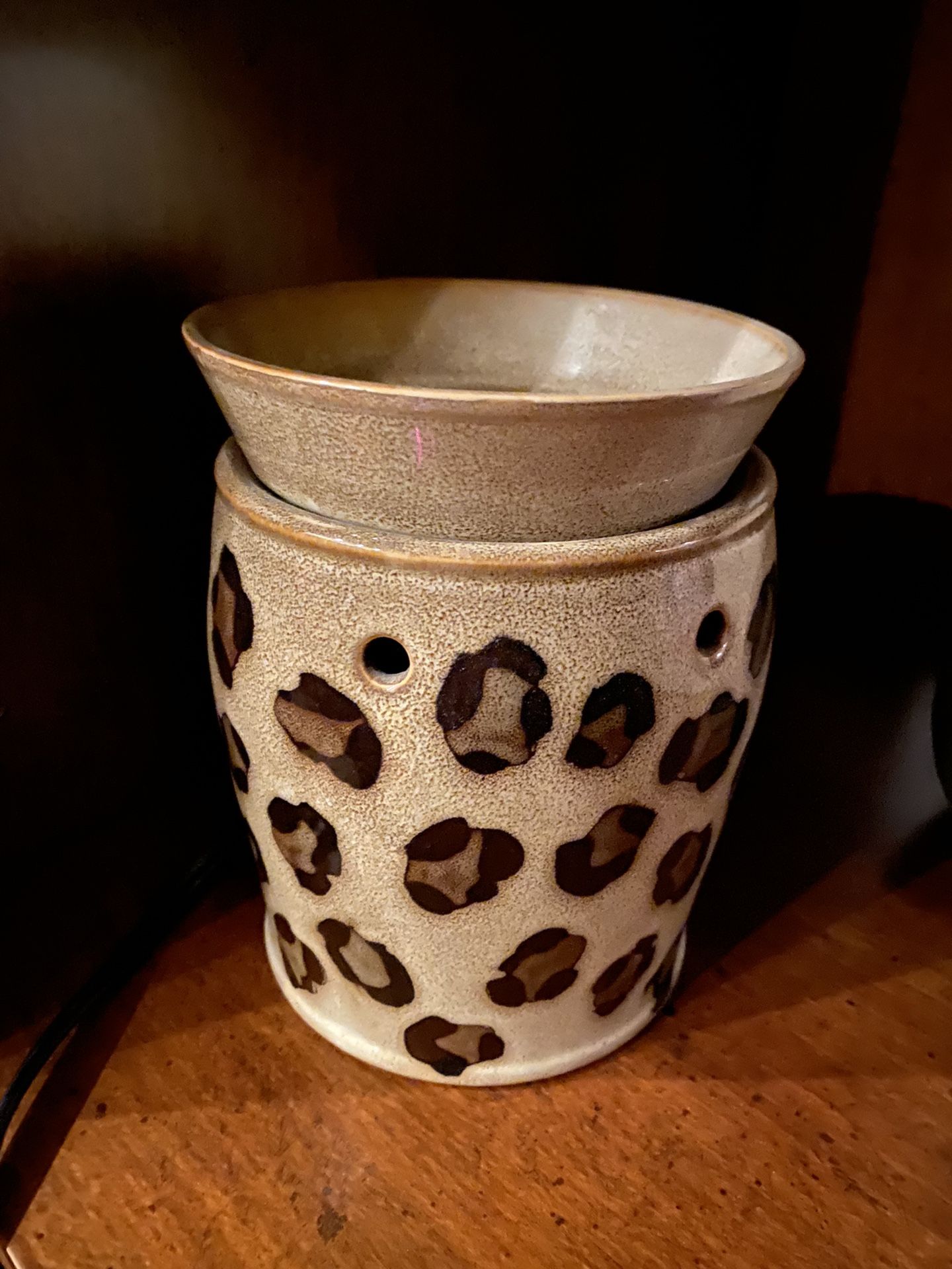Leopard Scentsy Warmer