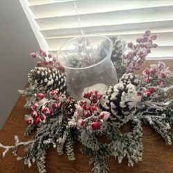Candle Holder Christmas Decor 