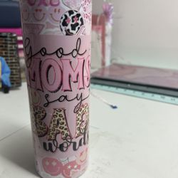 Good Moms Say Bad Words Travel Cup/Reusable Tumbler