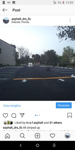 Asphalt .80 cents sqft