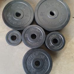 Olympic Bars and Weights 