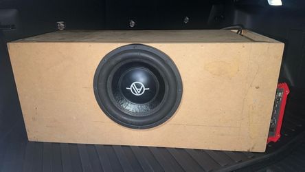 10 custom subs box with amplifier