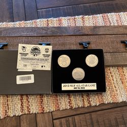 2013 MLB All Star Game Commerrentive Coin Set Limited Edition