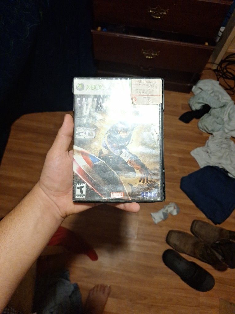 Xbox 360 Captain America Super Soldier