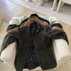 John Varvatos Leather/Suede Jackets