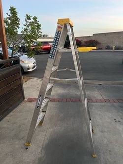 6 ft aluminum ladder