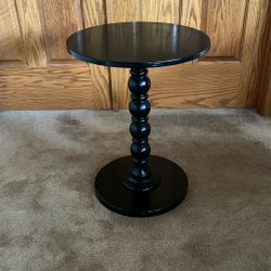 Black End Table