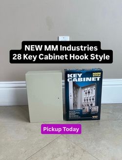 Brand New MM Industries 28 Key Cabinet Hook Style (1 Available)