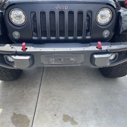 Jeep Wrangler Jk Factory Steel Bumper 