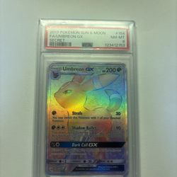 Pokemon Sun And Moon Umbreon Gx 154/149 PSA 8