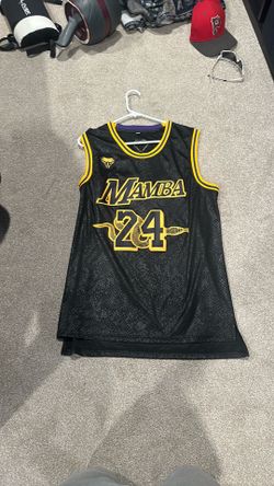 24 “KOBE (MAMBA) BRYANT” SNAKESKIN JERSEY SIZE M