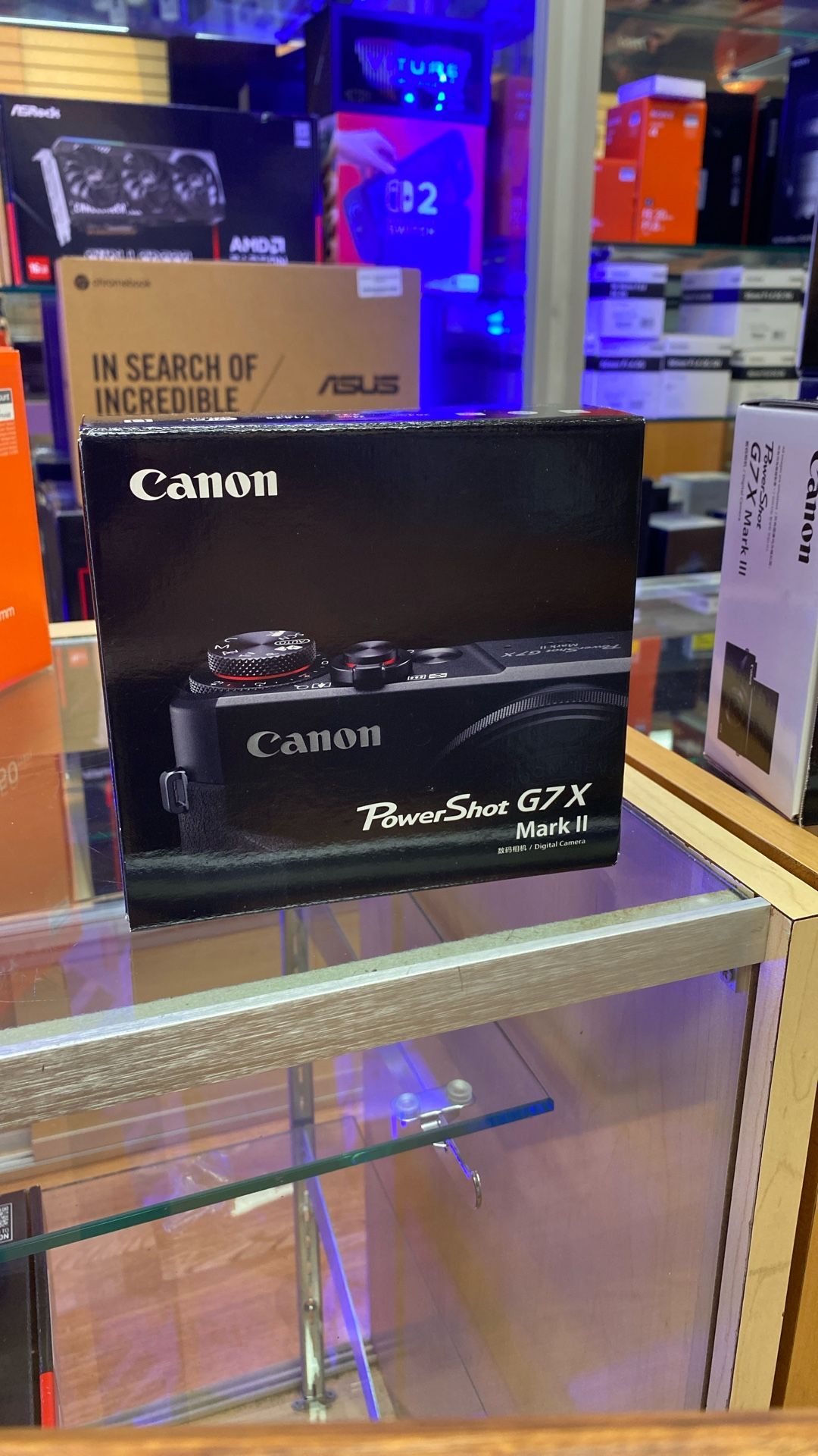 Canon Powershot G7X Mark II