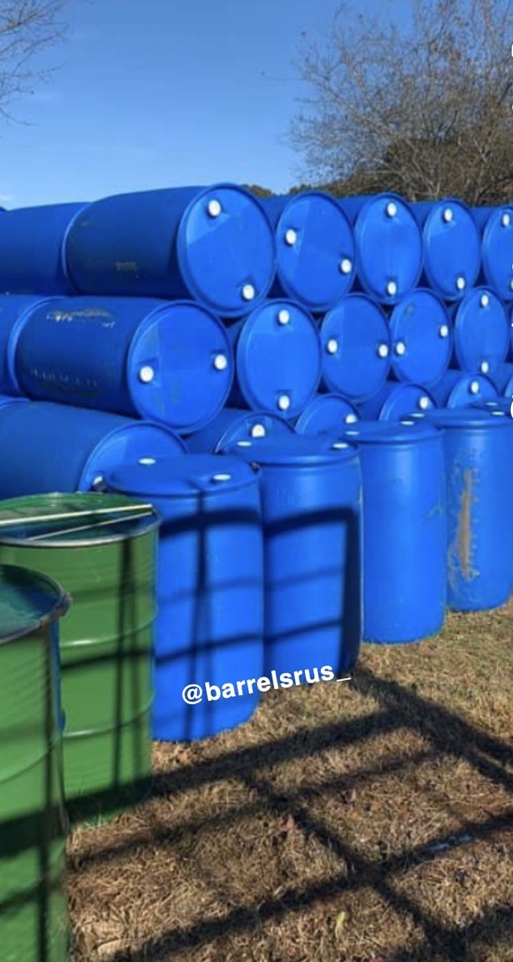 55 gallon sealed barrels