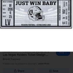 Las Vegas Raider Tickets