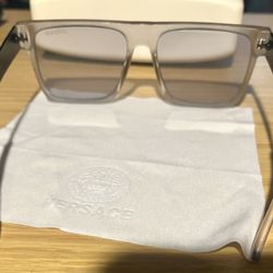 Men’s Versace Grey Sunglasses 