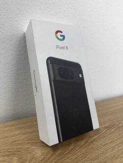 Pixel 8 6.2" (Unlocked) 128GB Obsidian Brand New