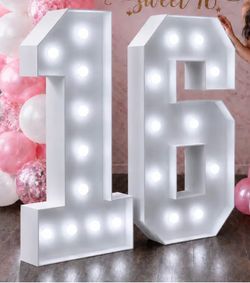 Marquee 16 Numbers