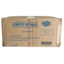 Comfort Wear Disposable Underpads Premium Grade CW2336 Latex Free 150 Ct 23 X 36