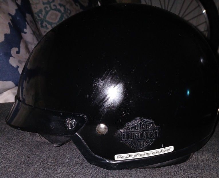 Harley davidson half helmet