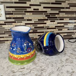 2 Ceramic Kitchen Decor 