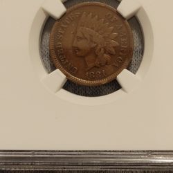 1881 Indian Head Penny Very Fine