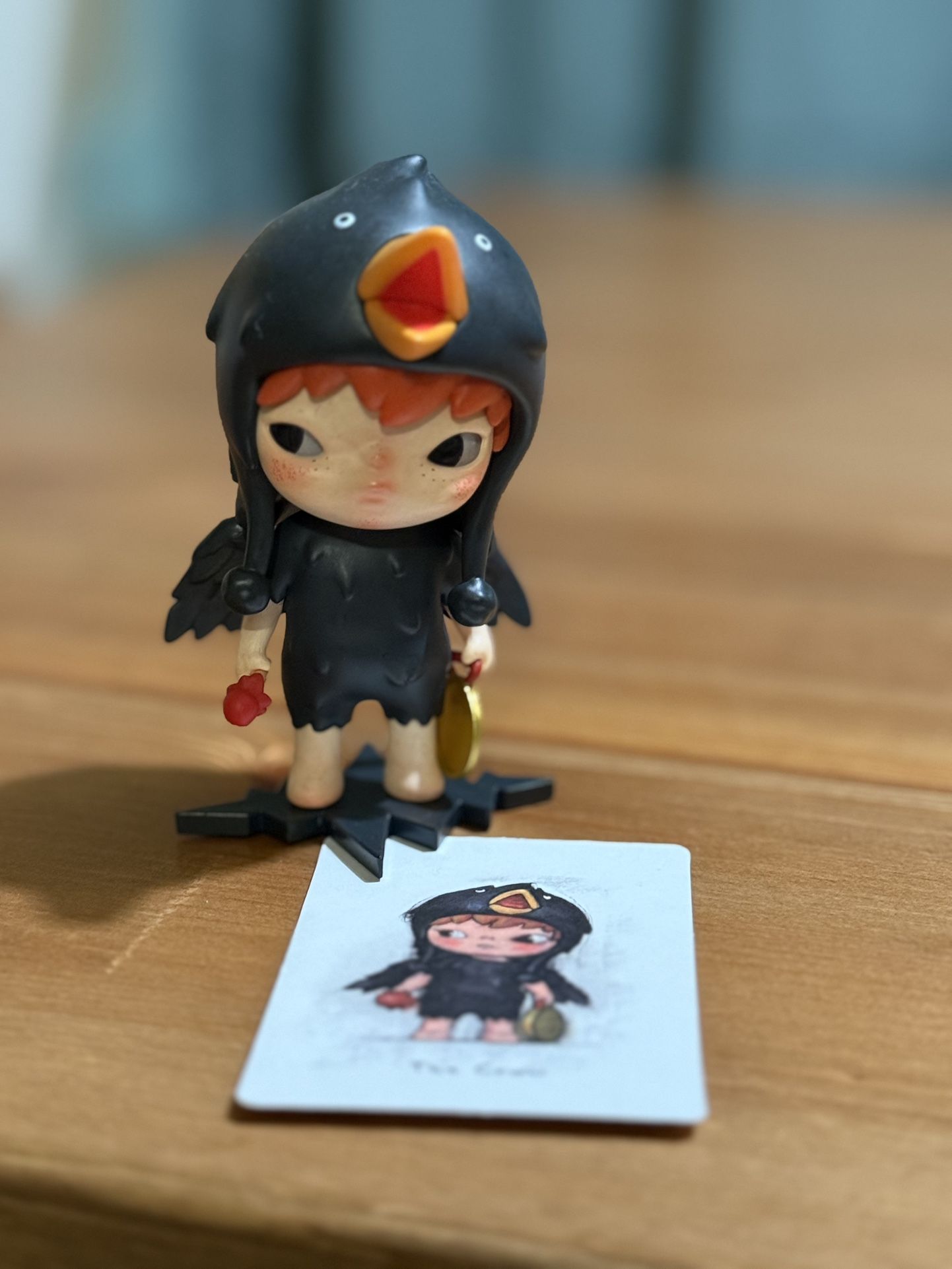 Popmart Hirono “The Crow”