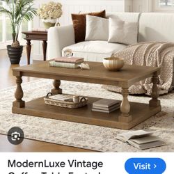 BRAND NEW IN BOX COFFEE TABLE 