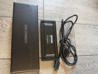 Samsung Black Mini One Connect box USB Hub with Cable