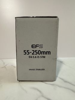 Canon EFS 55-250mm f/4-5.6 IS STM