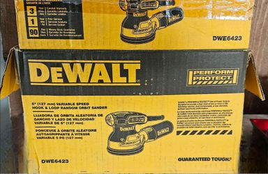 DeWalt sander 6423