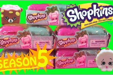 SHOPKINS SEASON 5 - 2 PACKS